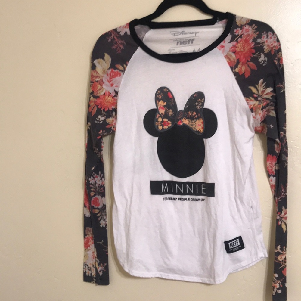 Neff Disney Minnie Mouse floral long sleeve
